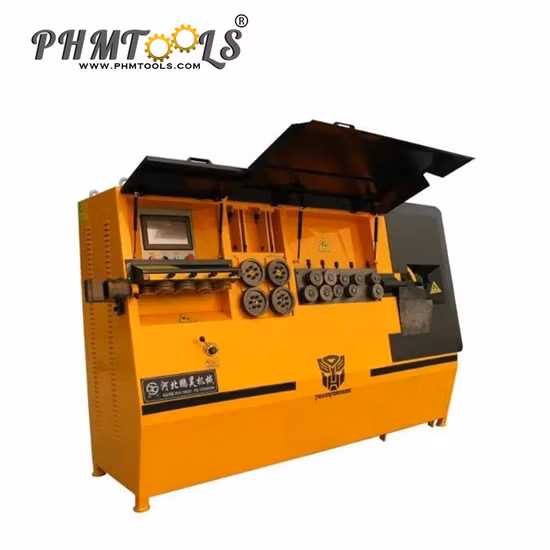 Gw40A Automatische CNC-Stahlstangen-Bewehrungsstahl-Drahtrohr-Biegemaschine